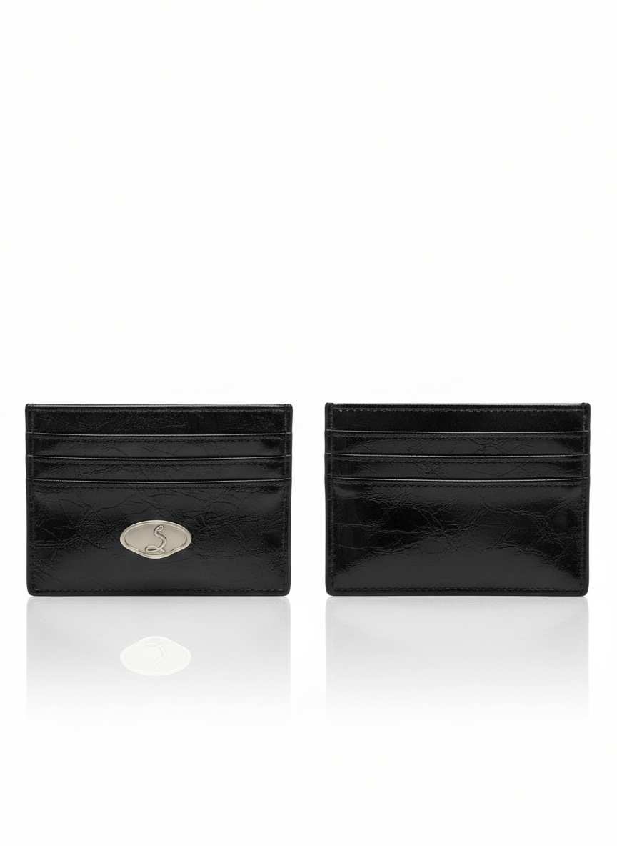 Shiny Leather Cardholder
