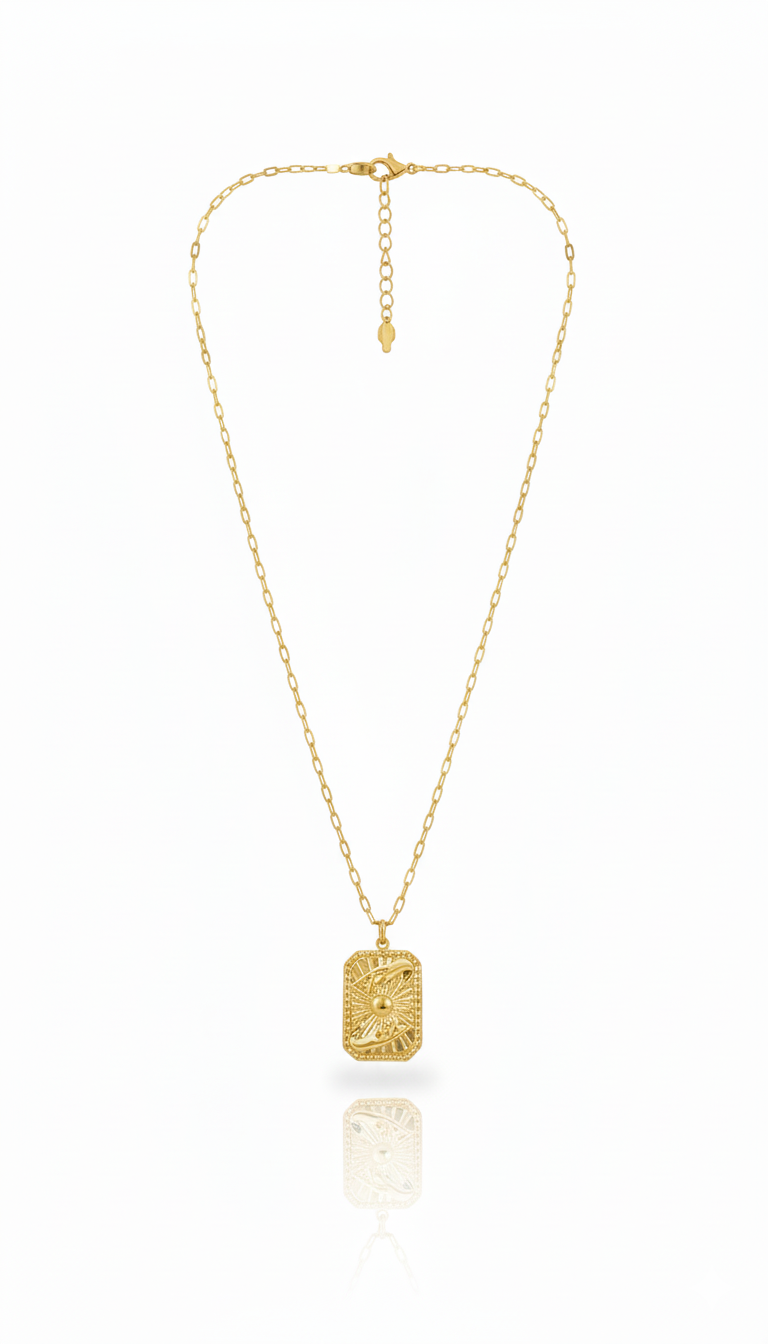 Hands of Gold - Gold Necklace