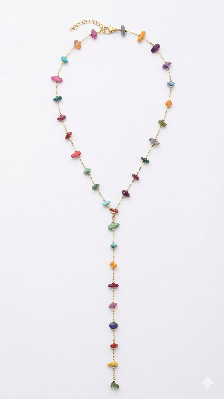 A26 - Colorful Beaded Necklace