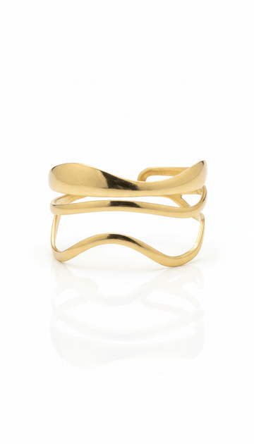 Wave Chunky Cuff