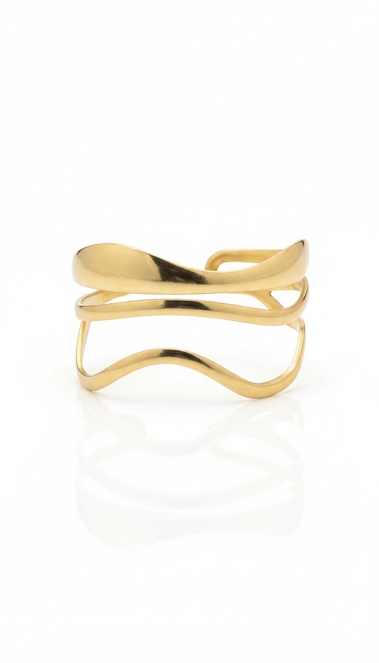 Wave Chunky Cuff