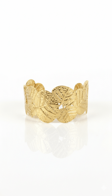 Leaf Chunky Cuff