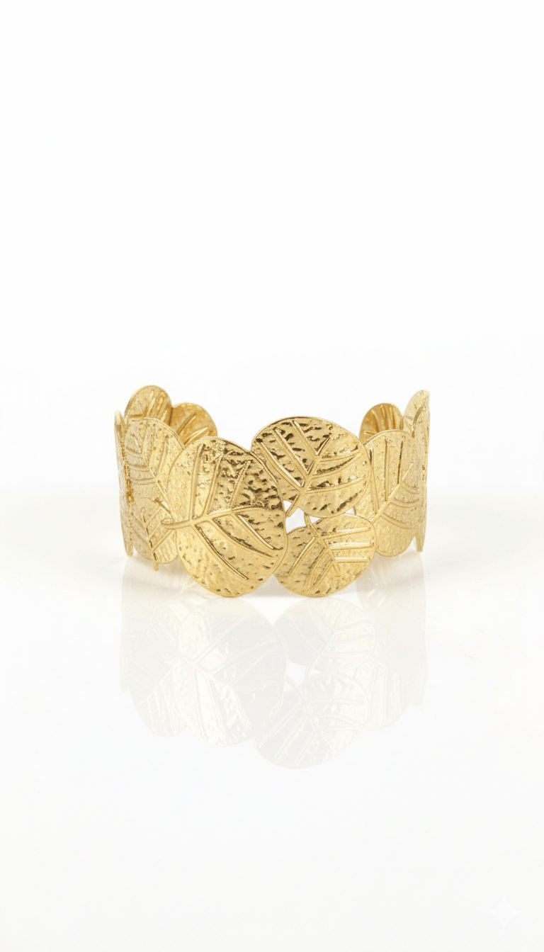 Leaf Chunky Cuff