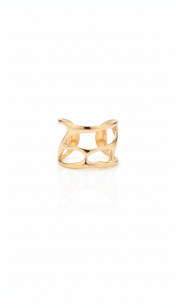 Wave Chunky Ring