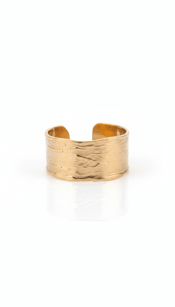 Textured Chunky Ring