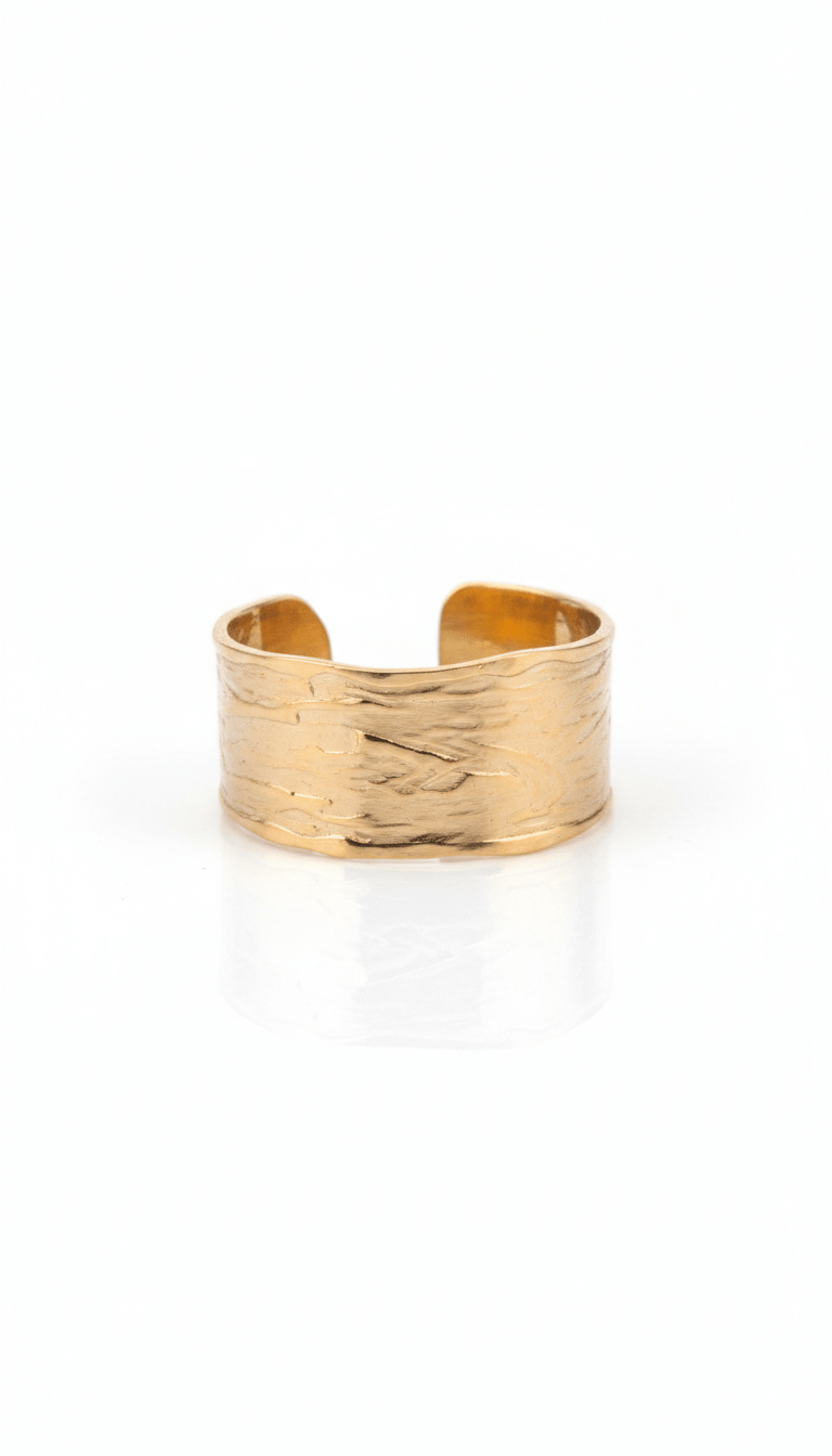 Textured Chunky Ring