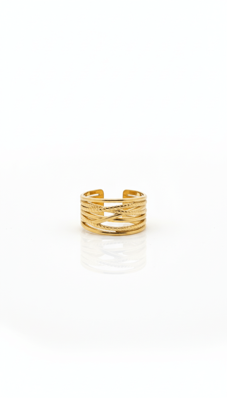 Multi Layered Chunky Ring