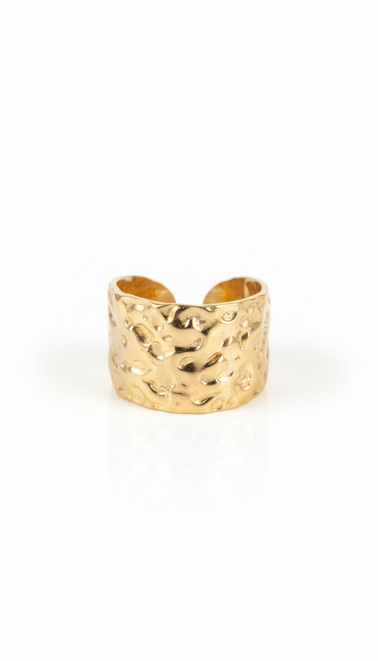 Textured 2.0 Chunky Ring