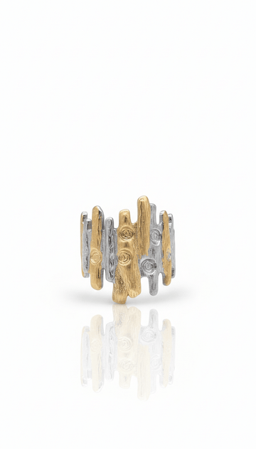 Melted Mixed Chunky Ring