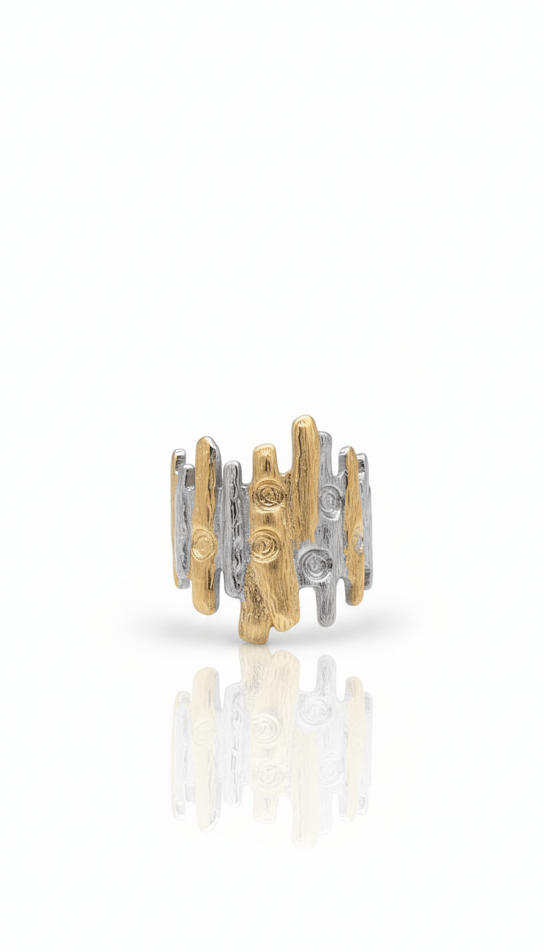 Melted Mixed Chunky Ring