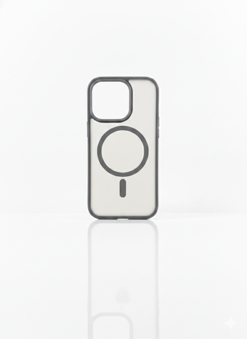 Grey Transparent Cover IPhone 16 Pro