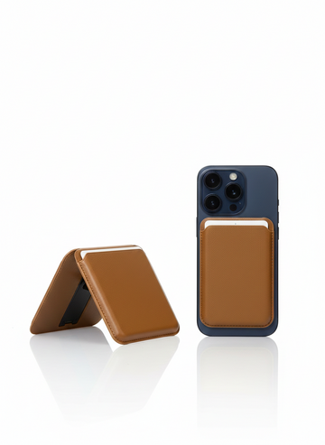 Havan Magnetic Leather Cardholder