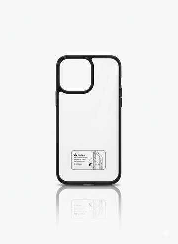 Black Transparent Cover IPhone15 Pro Max