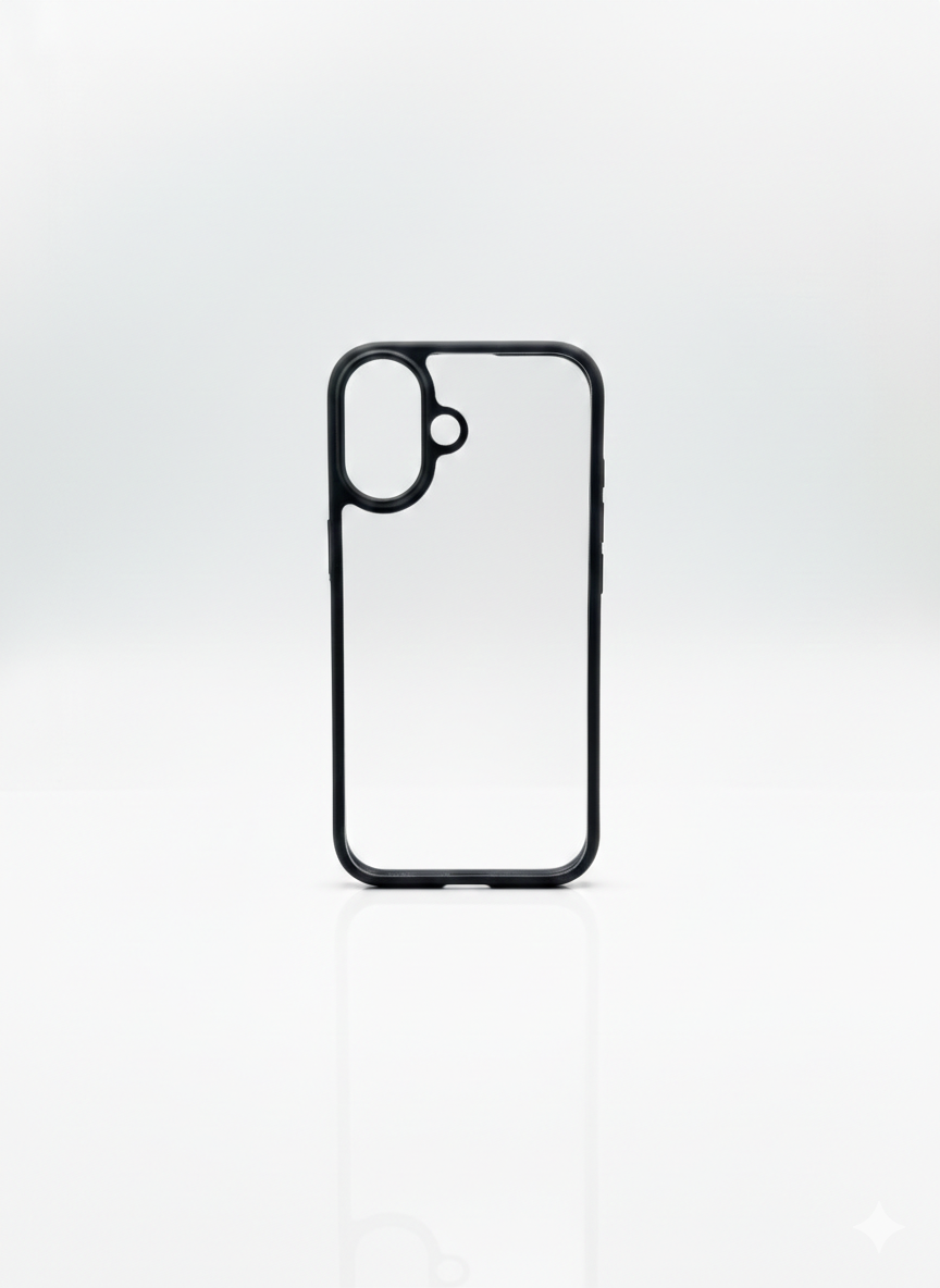 Black Transparent Cover IPhone16